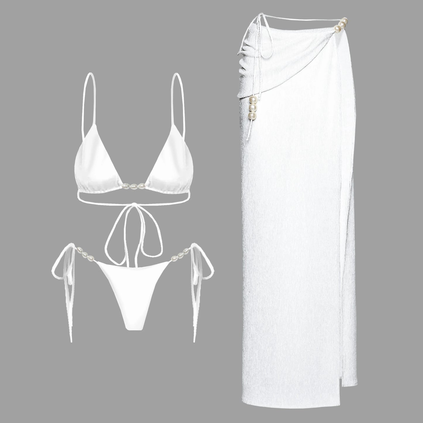 Harlow Bikini & Maxi Skirt-Blumora