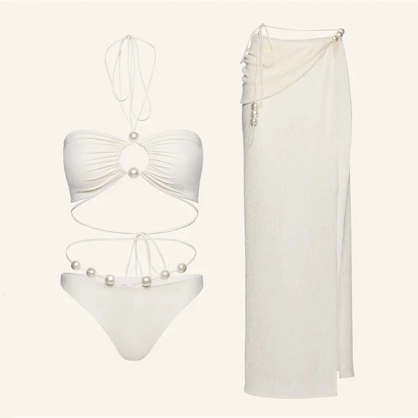Harlow Bikini & Maxi Skirt-Blumora