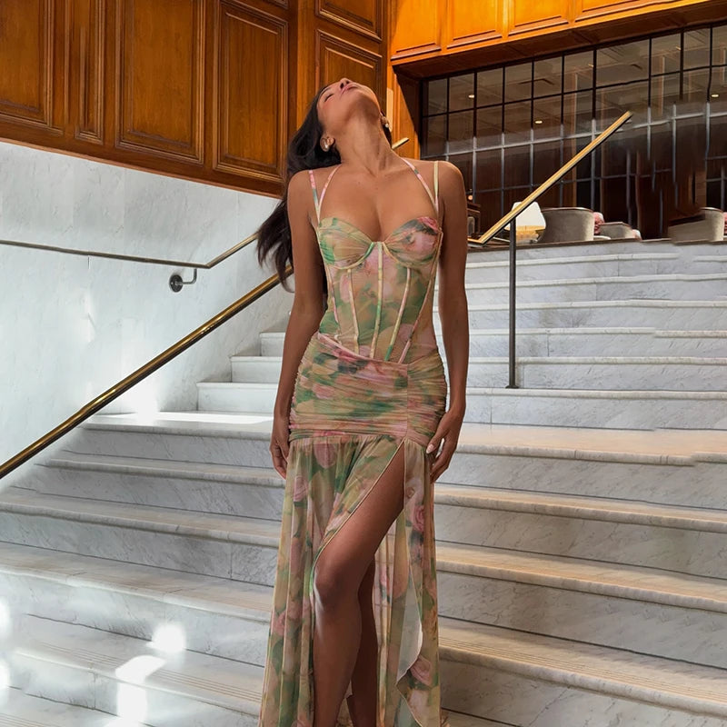 Augustina Maxi Dress-Blumora