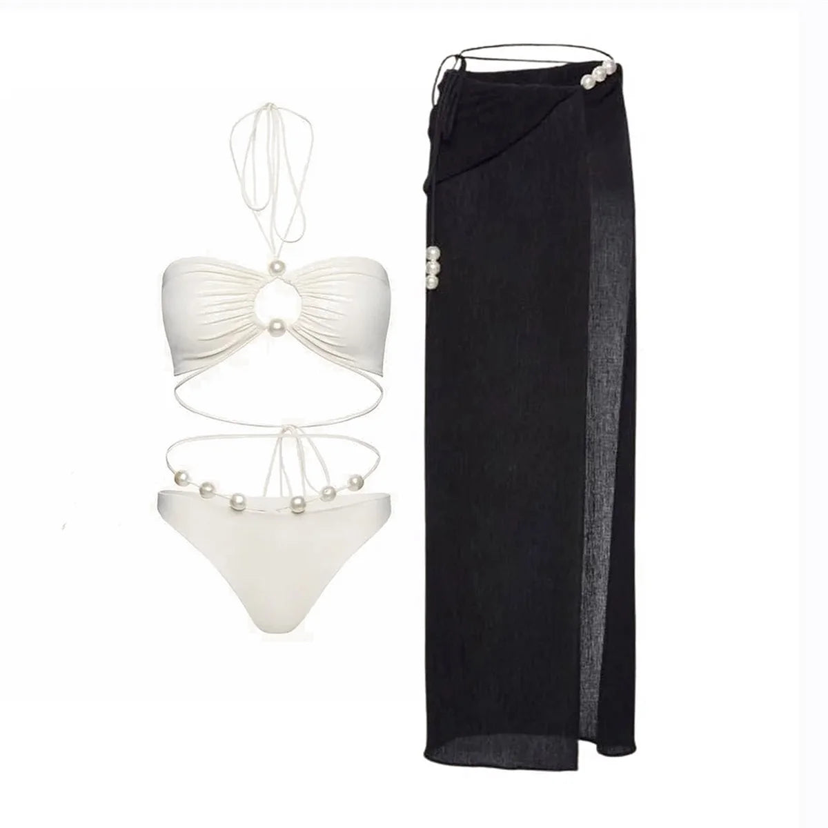 Harlow Bikini & Maxi Skirt-Blumora