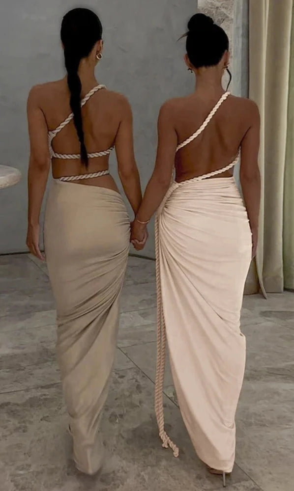 Safiyah Slit Dress-Blumora