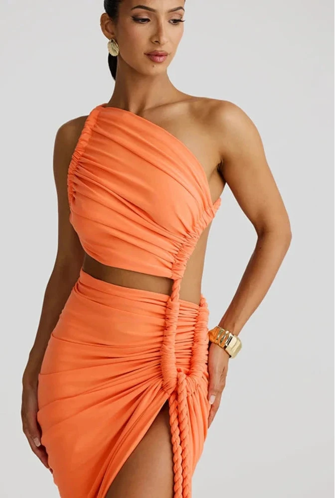 Safiyah Slit Dress-Blumora
