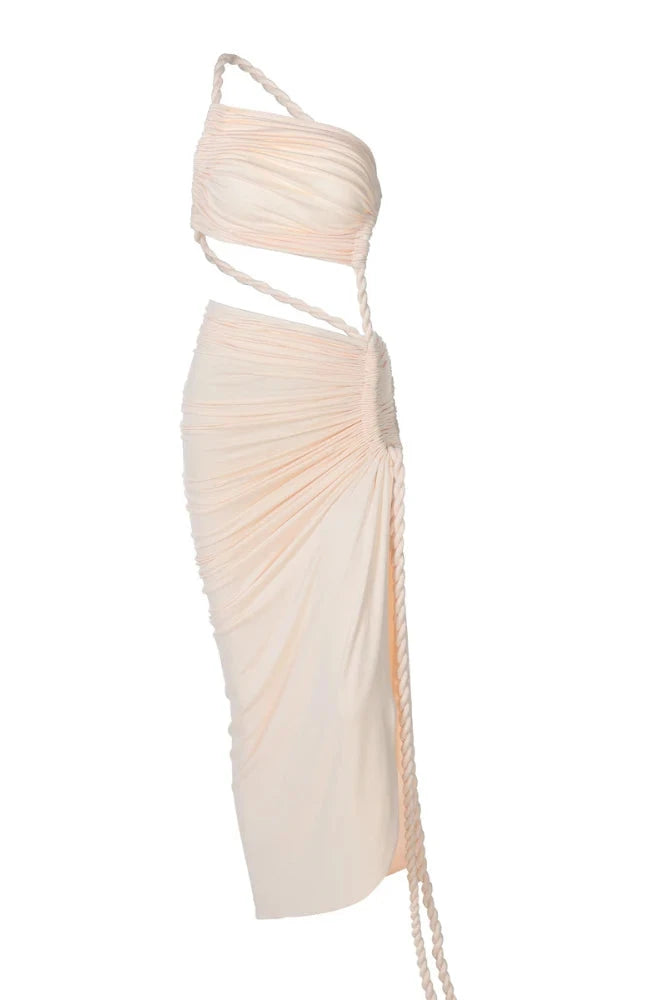 Safiyah Slit Dress-Blumora
