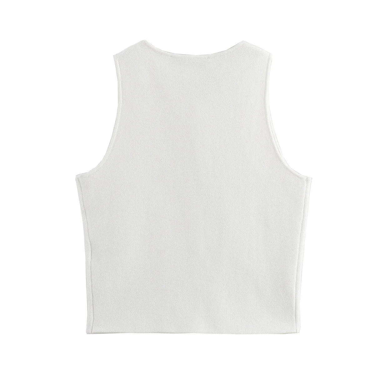 Vest Button Top-Blumora