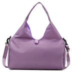 Yoga Mat Gym Bag for Women – Large Capacity Sports Tote with Shoulder Strap