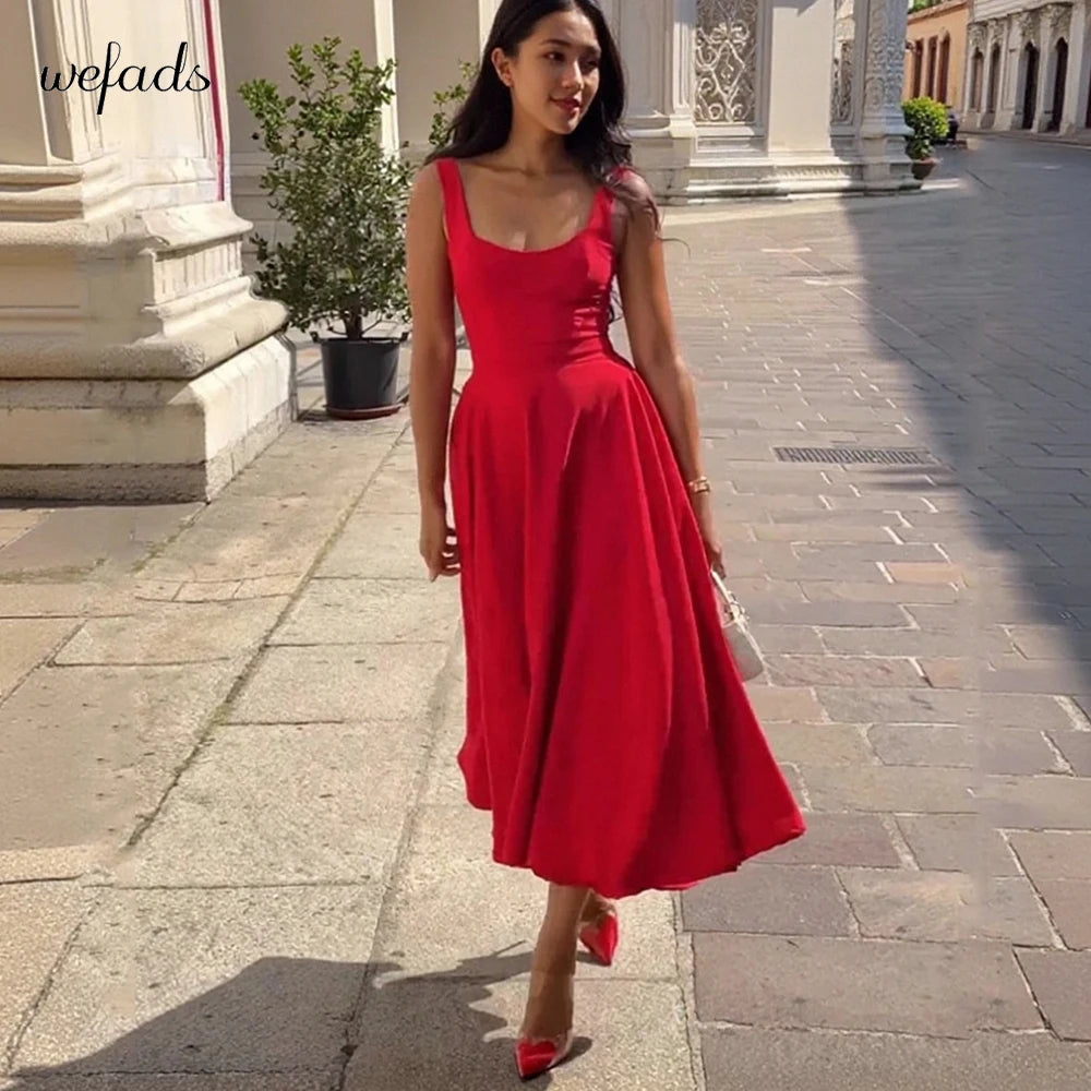 Siren Red Cocktail Dress