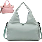Yoga Mat Gym Bag for Women – Large Capacity Sports Tote with Shoulder Strap