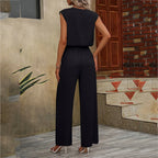 Form Noir Wide-Leg Set
