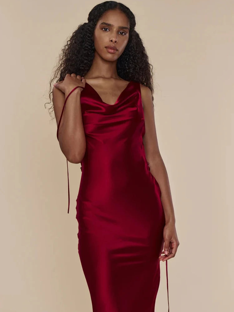 Etana Backless Dress-Blumora