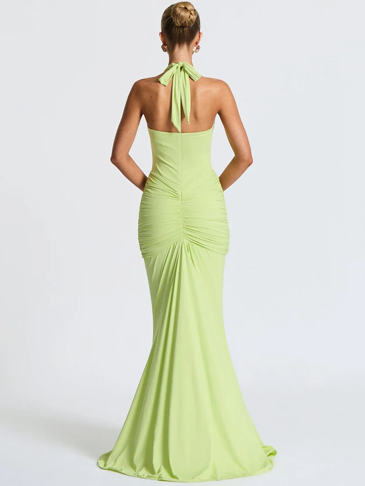 Kamiko Halter Dress-Blumora