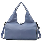 Yoga Mat Gym Bag for Women – Large Capacity Sports Tote with Shoulder Strap