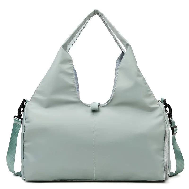 Yoga Mat Gym Bag for Women – Large Capacity Sports Tote with Shoulder Strap