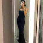 Hermosa Black Dress-Blumora