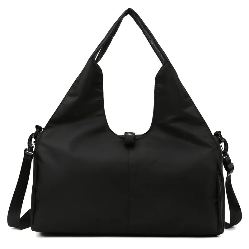 Yoga Mat Gym Bag for Women – Large Capacity Sports Tote with Shoulder Strap