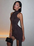 Amaya Mini Dress-Blumora