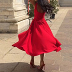 Siren Red Cocktail Dress