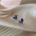 IFYOUOO Vintage Small Heart Earrings – Delicate Girly Jewelry Gift